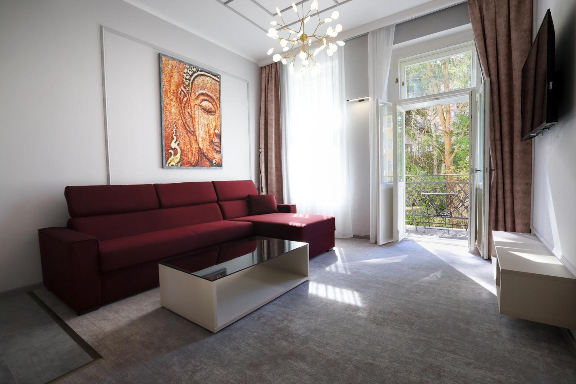 Boutique Hotel Ambiente ****+ Karlsbad Buitenkant foto